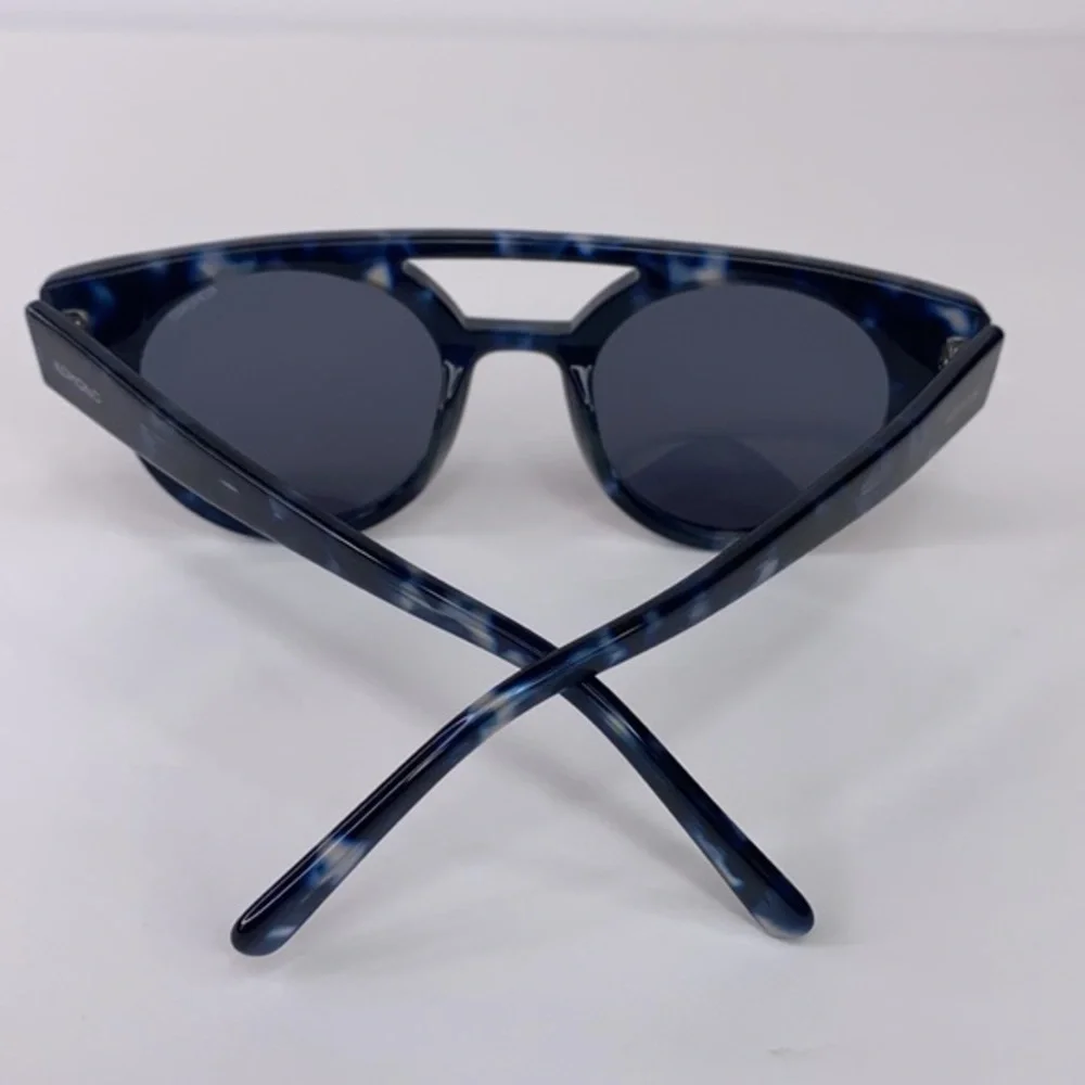 KOMONO DREYFUSS sunglasses Blue & Black NEW NWT round